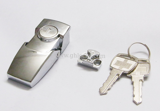 DKS-5 Zinc Alloy Toggle Latch lock Bright Chrome Hasp Lock for Industrial Box supplier