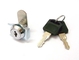 Flat Cam lock with Clip for POS Cash drawer supplier