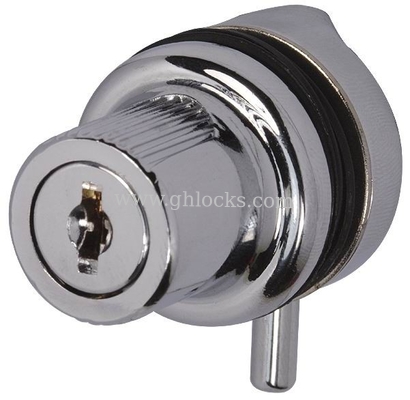 224 Single Glass Door Locks D25MM supplier