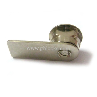 Small Flat Key Cam Lock for Display Case Cabinet Cam Lock with small Key Aliked Key supplier