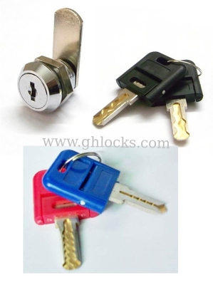 Master Key System Flat Key Cam Locks for Drawer Intel Box with Change Cylinder System supplier