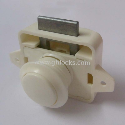 Caravan Lock for Cupboard push lock with latch push button cabinet latch for rv/motor home supplier