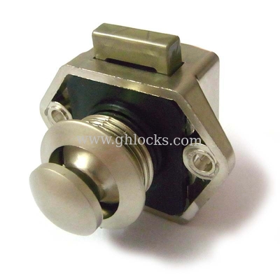 push button lock for Caravan push button cabinet latch for rv/ motor home Cupboard lock supplier