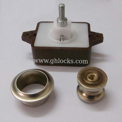 Caravan button lock furniture drawer keyless handle lock for Australia RV Car Cupboard supplier