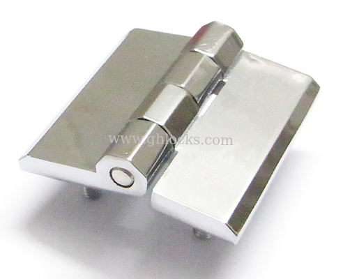 Cabinet Door Hinge 40*40 50*50 60*60 Bright Chrome Zinc Alloy Electric cabinet panel hinge supplier
