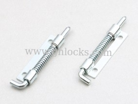 Retractable Hinge White zinc plated Iron Hinge with screw hole CL225-3 Spring bolt D5mm supplier