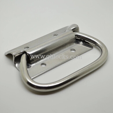 Toolbox Iron Foldin handle with nickel plated for box/case/chest/truck J201 J202 J203 J204 supplier