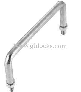 Industrial Cabinet door handle LS507-100 U shape door Pull handle with thread LS507-90 supplier