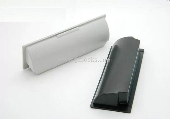 PL011 Plastic Furniture cabinet pulls,recessed flush handles,concealed flush pull handle supplier