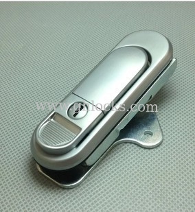 AB303 lock use for steel cabinet, panel electrical cabinet lock Small button plane lock supplier