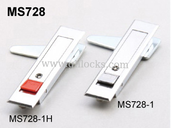 MS728 push button locks for industries ,Fire hydrant Cabinet Door lock, Control box Lock supplier