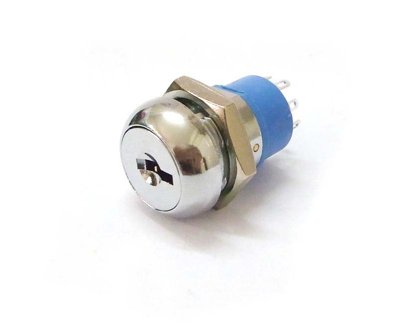 8 terminals switch lock,8 Pins Big Flat Switch Lock